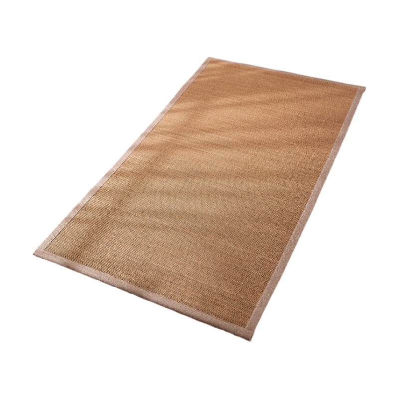 Bamboo Bath Mat - พรมไม้ไผ่ญี่ปุ่นTatami Mat DesignพรมBreathableห้องนอนห้องนั่งเล่นAnti-Skidล้างทําความสะอาดได้พรมสี่เหลี่ยมผืนผ้า