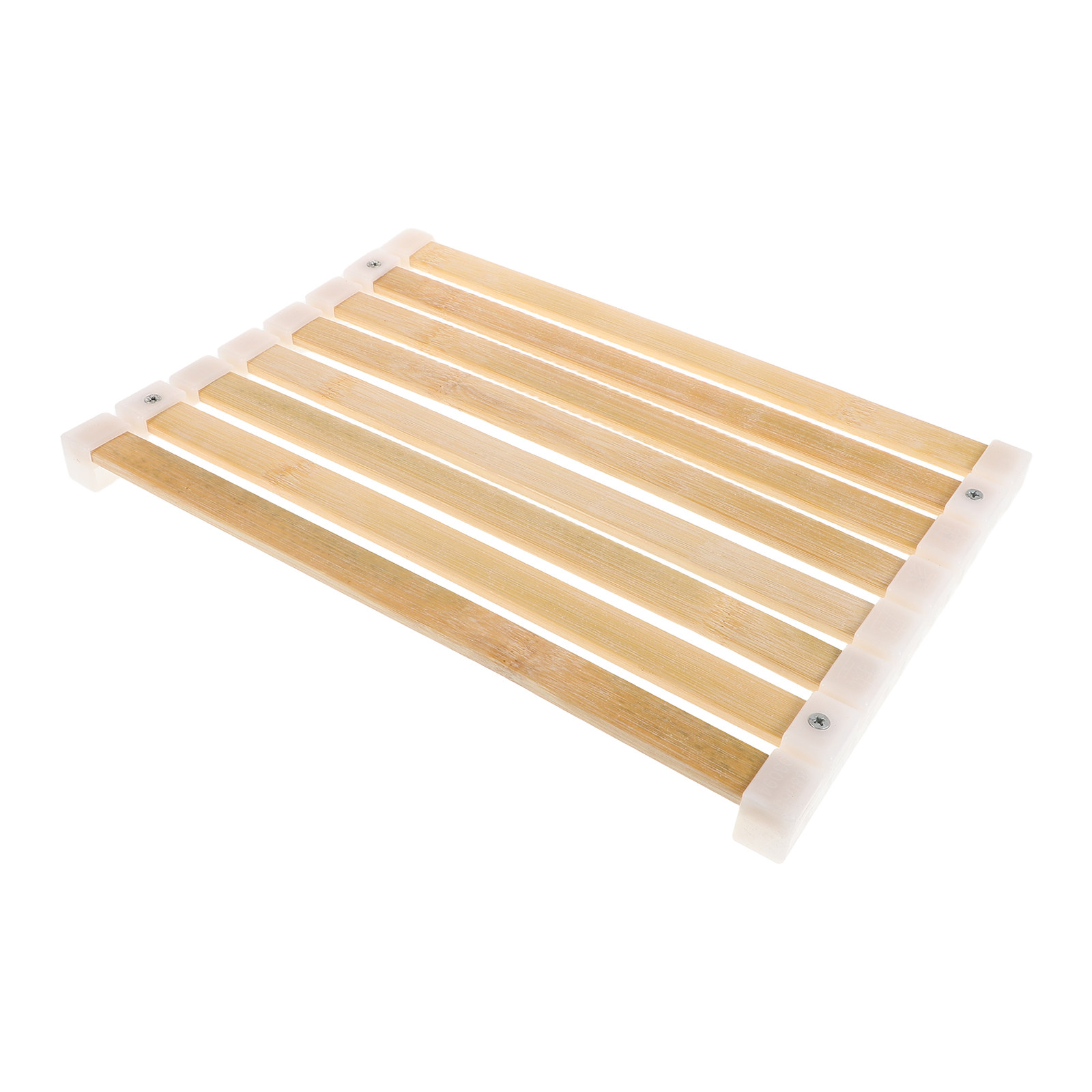 Bamboo Bath Mat - เสื่อรองนั่งซาวน่าไม้ไผ่ งานฝีมือ ทนความร้อนสูง เสื่ออาบน้ำ พรมปูพื้นห้องน้ำ กันลื่น