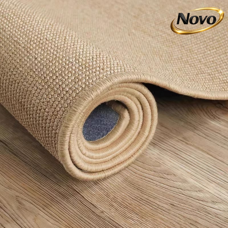 พรมปูพื้นกันลื่นลายเส้นใยป่านเ - Bamboo Bath Mat บทวิจารณ์และราคา