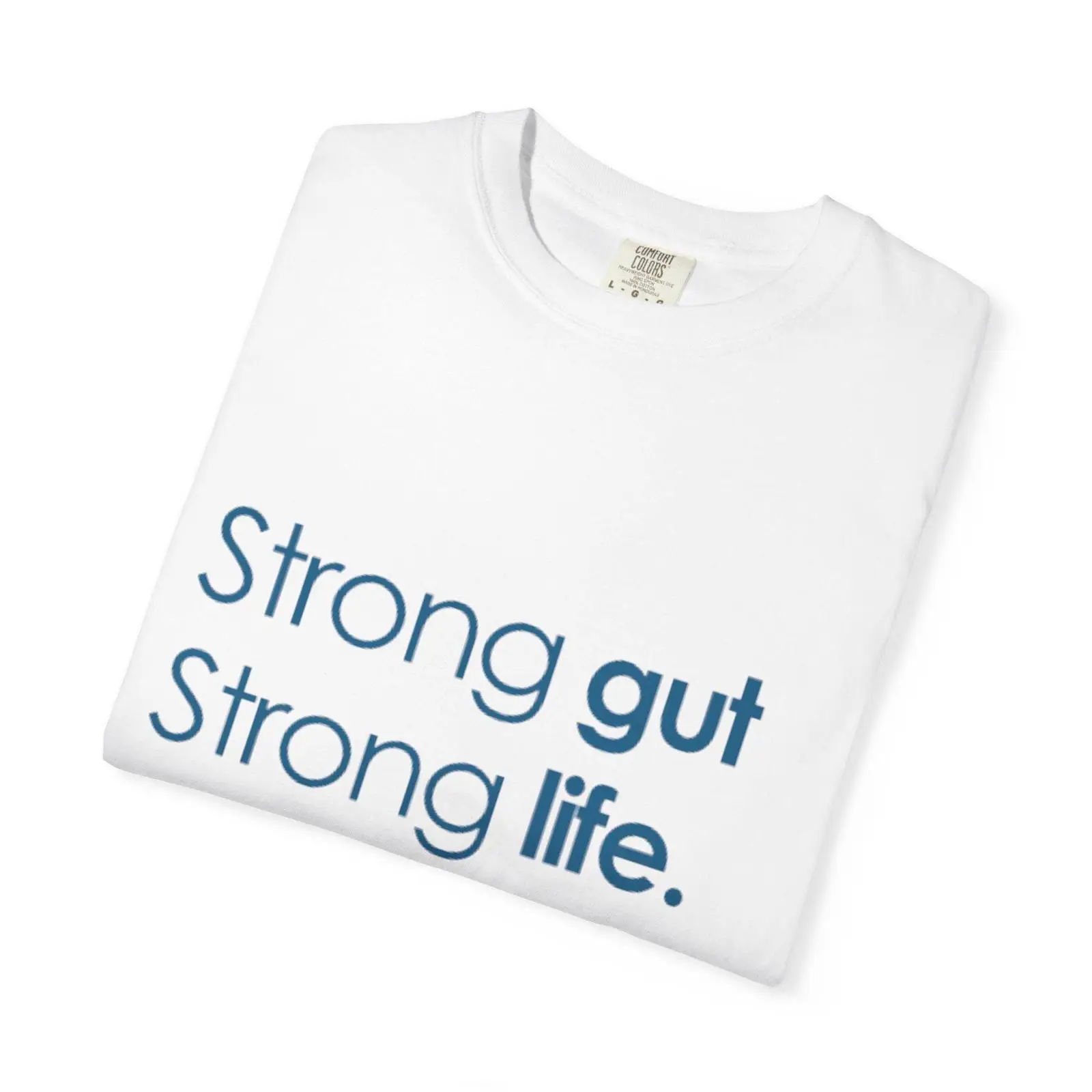 เสื้อยืดสโลแกน Strong Gut Life - Health Wellness Lifestyle บทวิจารณ์และราคา