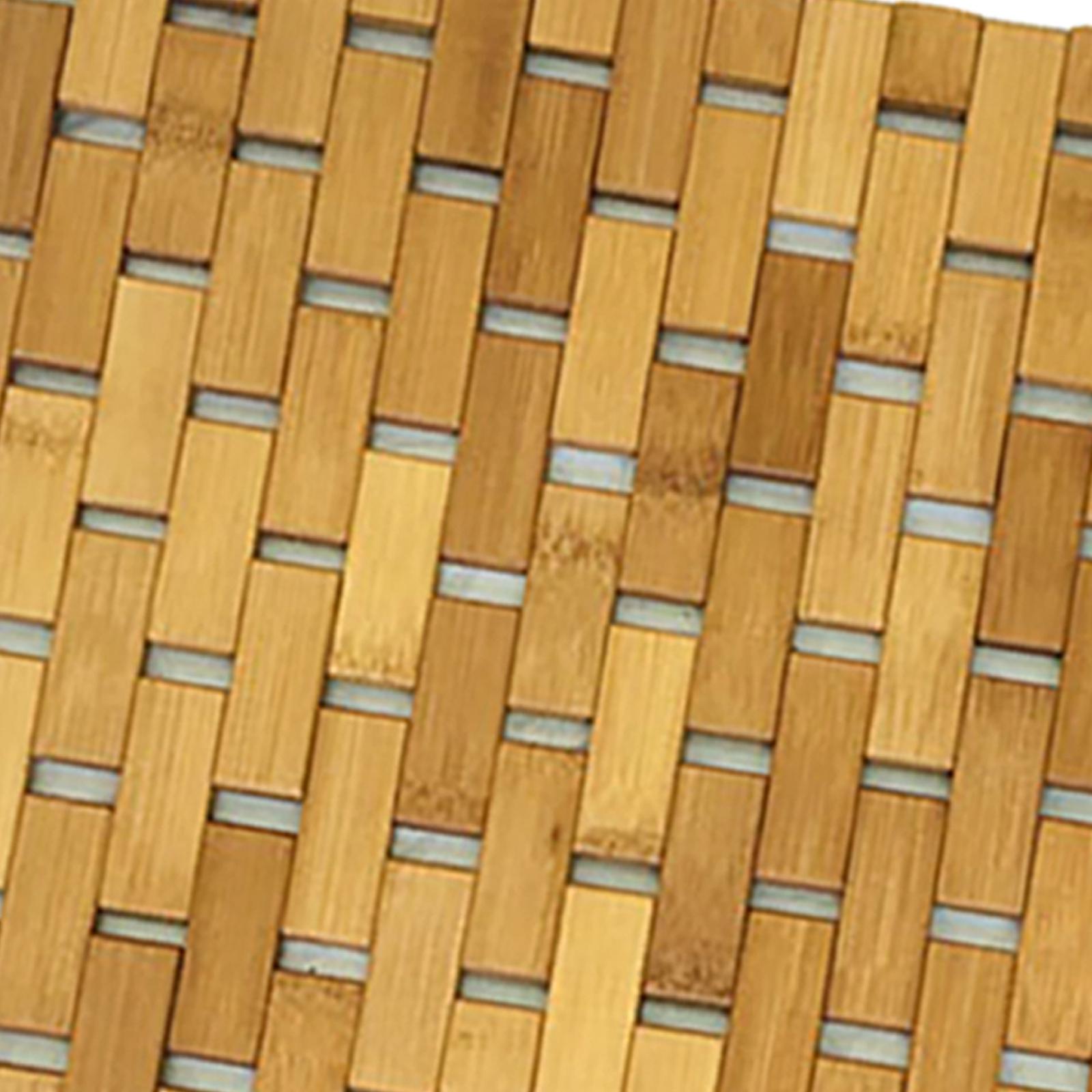 พรมเช็ดเท้าในห้องน้ำไม้ไผ่กันล - Bamboo Bath Mat บทวิจารณ์และราคา