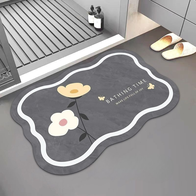 แผ่นรองพื้นห้องน้ำดูดซับน้ำแบบ - Bamboo Bath Mat บทวิจารณ์และราคา
