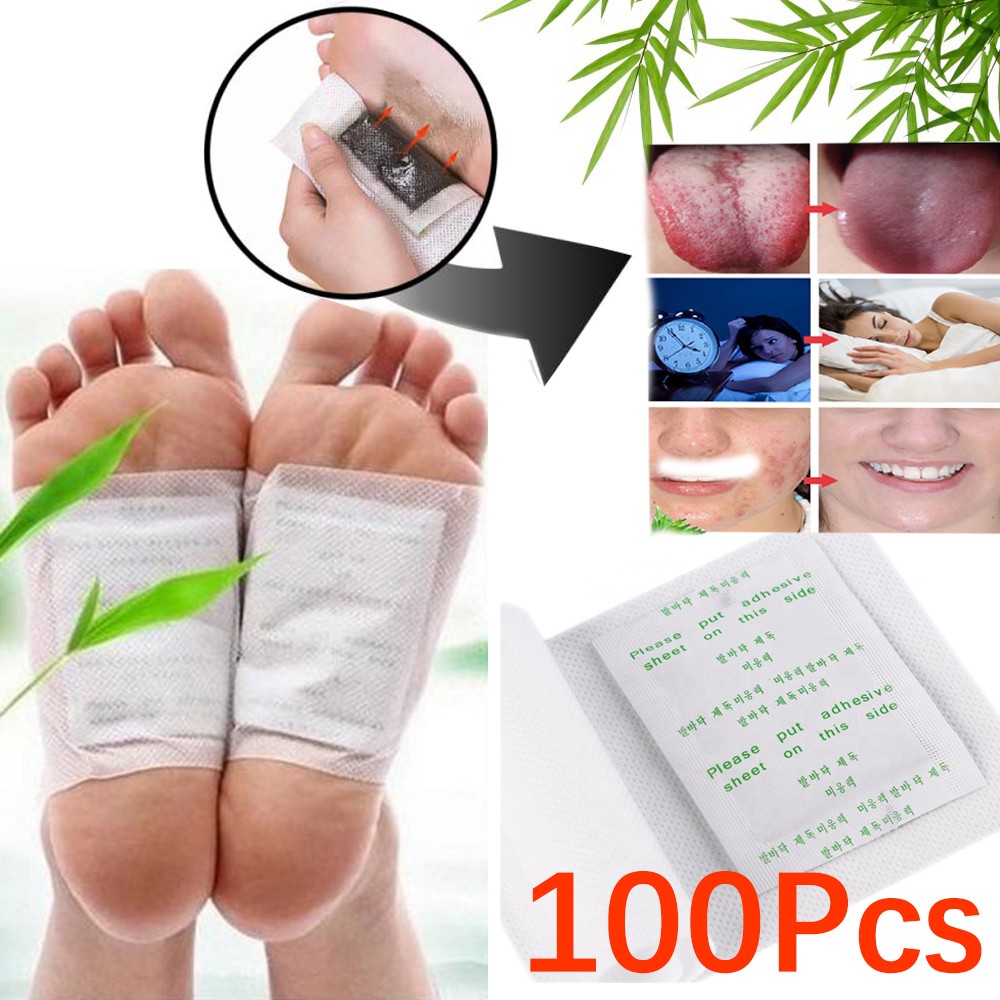 100 ชิ้น/ล็อต Detox Foot Patch - Detox Foot Patch บทวิจารณ์และราคา