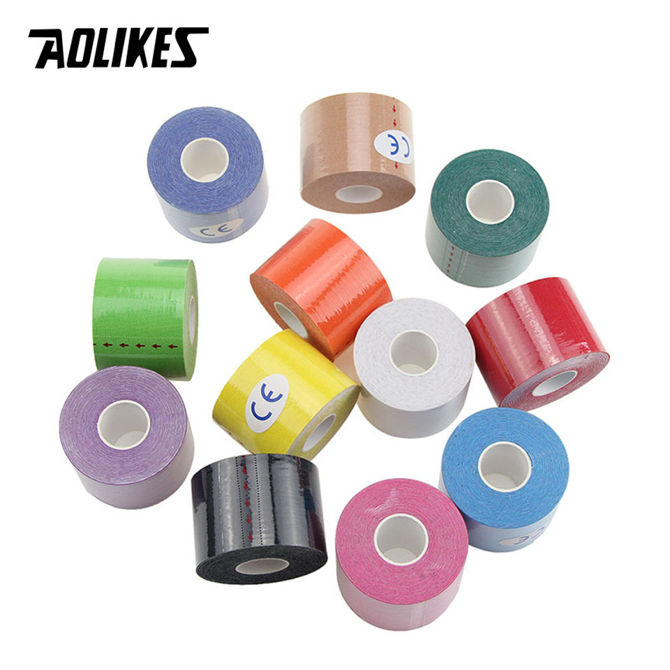 AOLIKES 2 ขนาด Kinesiology เทป - Sports Taping Precut บทวิจารณ์และราคา