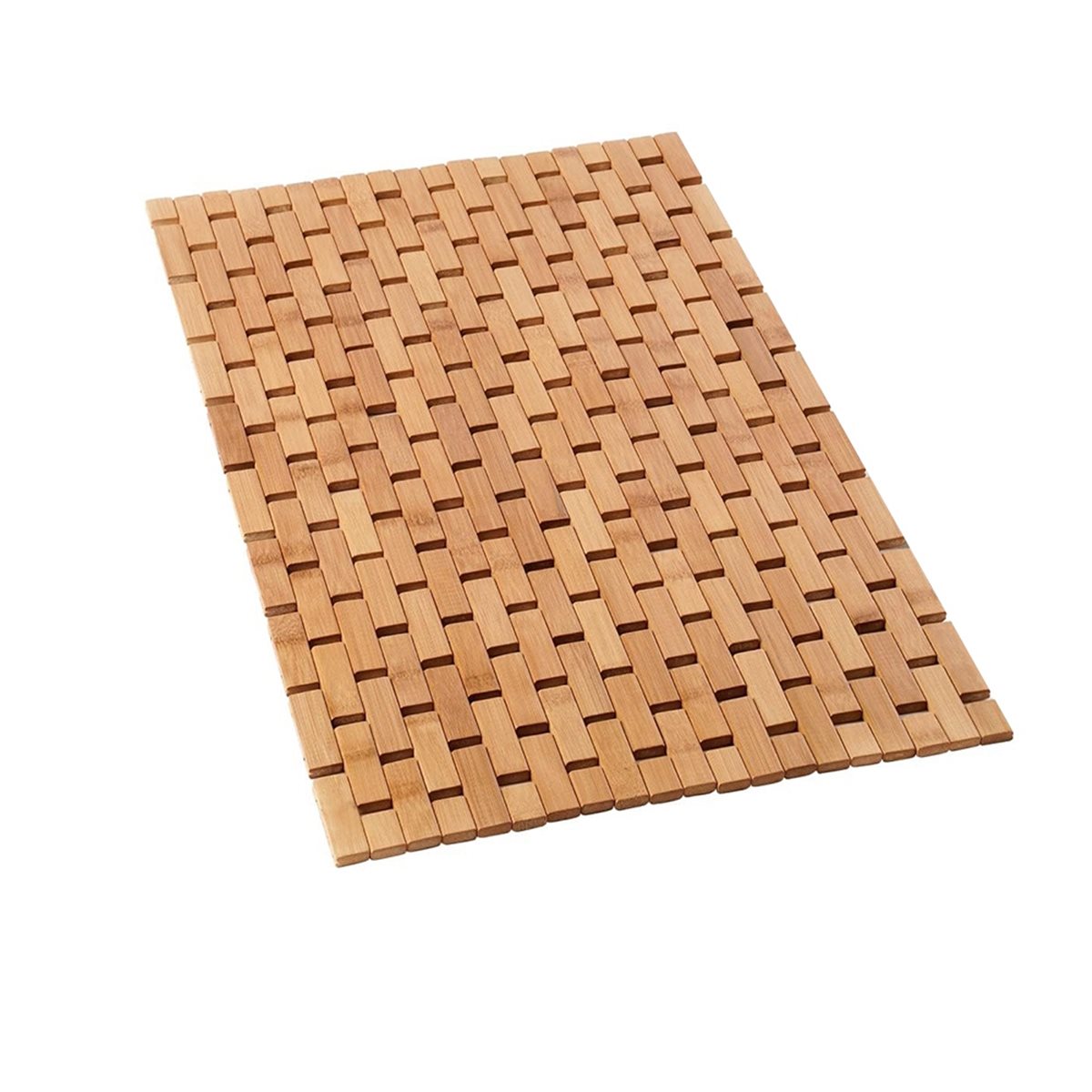 แผ่นรองอาบน้ำไม้ไผ่ NOCM - แผ่ - Bamboo Bath Mat บทวิจารณ์และราคา