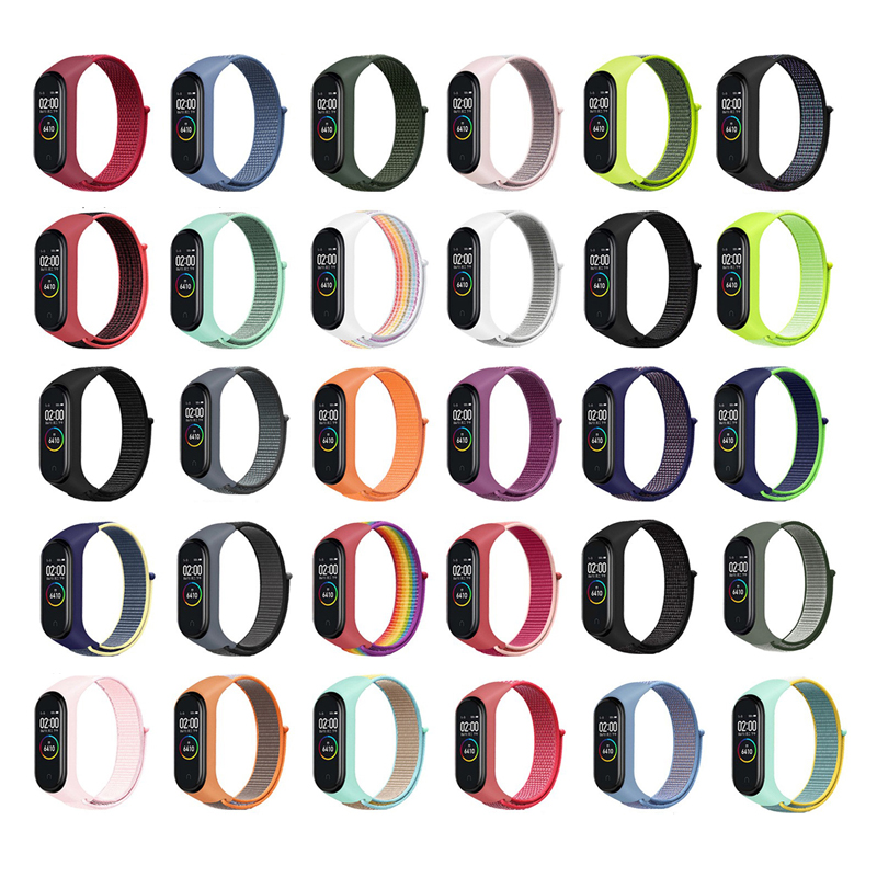 สายนาฬิกาข้อมือไนลอนสำหรับ Mi  - Health Wellness Bracelet บทวิจารณ์และราคา