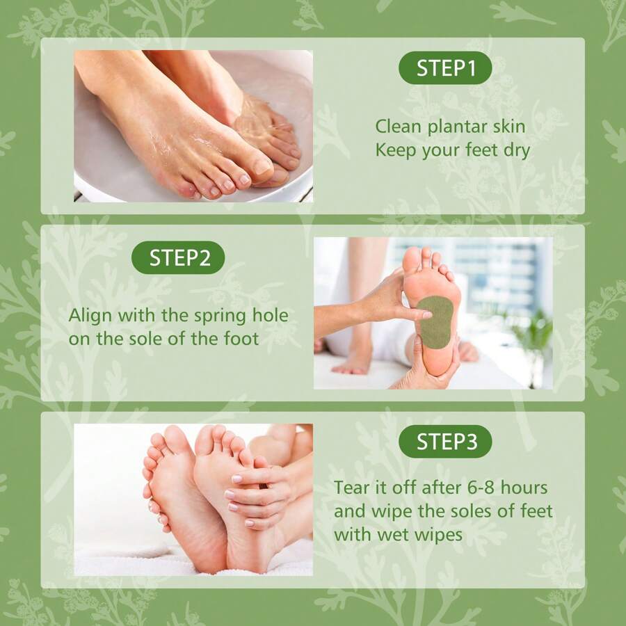 12-60PCS แผ่นแปะเท้าดีท็อกซ์แผ - Detox Foot Patch บทวิจารณ์และราคา